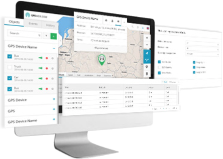 Gps tracking business image